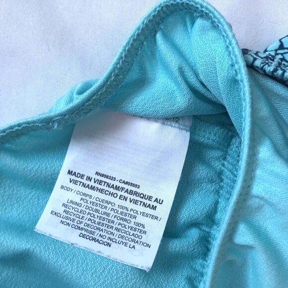 Nike Running Shorts Women L Dri Fit 10K Tempo Printed Shorts Green Black Gym EUC - Picture 12 of 13